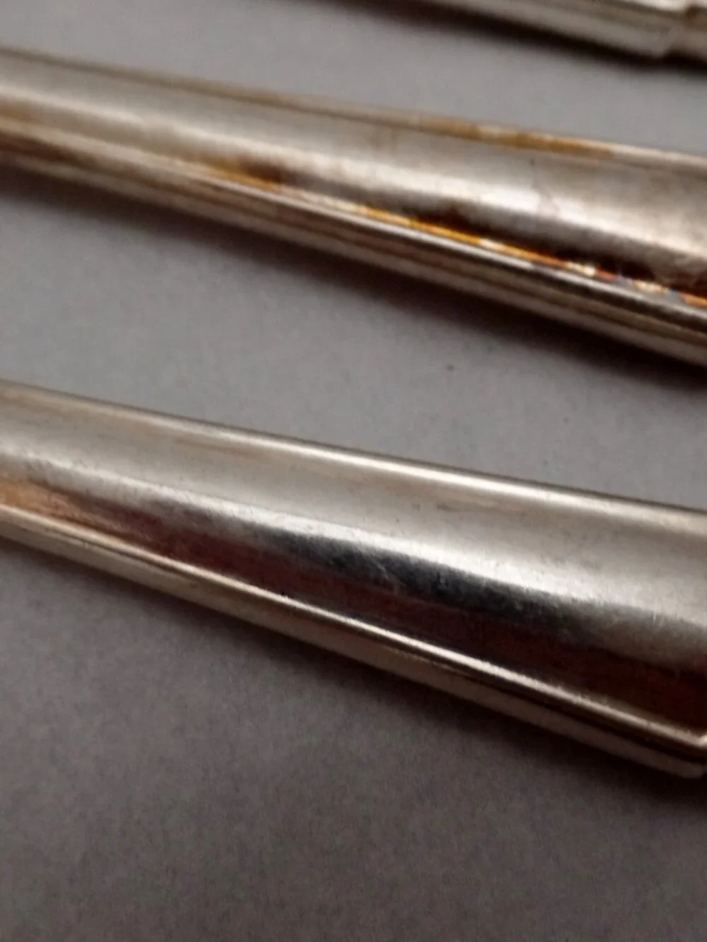 Zwillings J.A. Henckels Set Of 5 Butter Knives 800 Silver Holland